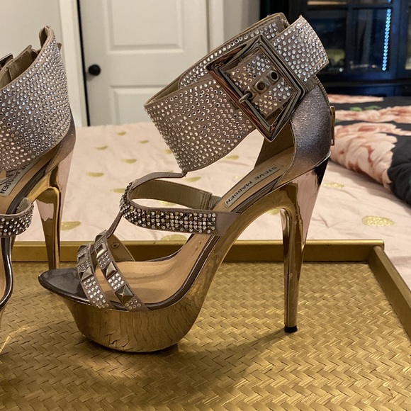 Jessica Simpson rose/lavender metallic Zinah platform - Picture 2 of 16